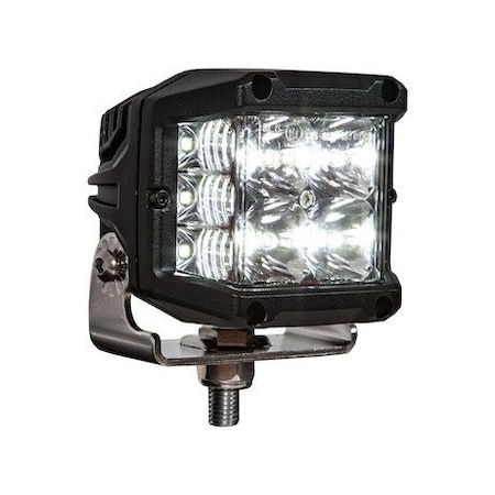Buyers Products Wide Angle 4 Inch Rectangular Led Spot-Flood Combination Light Delivers 3540 Lumens Of Bright 1492197